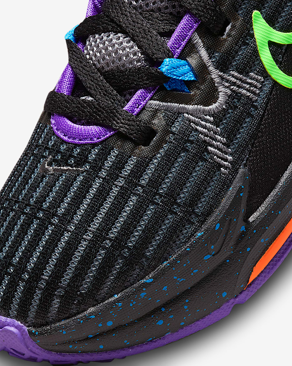 Tenis para ninos de preescolar LeBron Witness 6. Nike MX